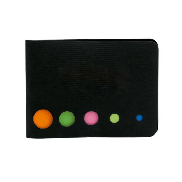  Memo holder, sticky notes black