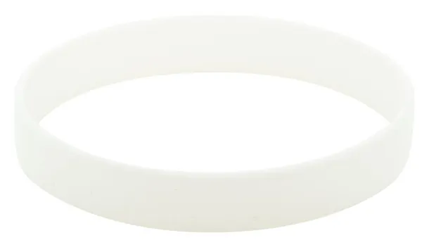 Wristy silicone wristband White