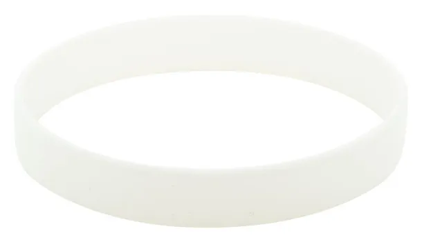 Wristy silicone wristband White