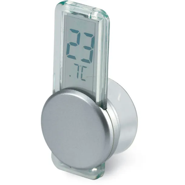 GANTSHILL LCD thermometer w/ suction cup Silver