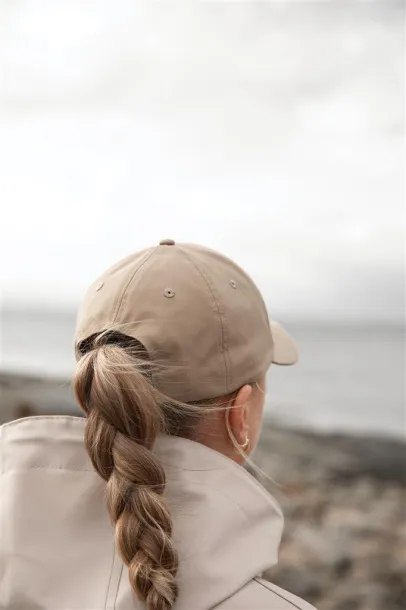  VINGA Baltimore AWARE™ recycled PET cap - Vinga greige