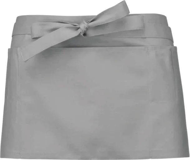  POLYCOTTON SHORT APRON - Kariban Light Grey