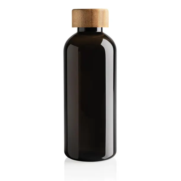  GRS RPET bottle with FSC bamboo lid - XD Collection Black 