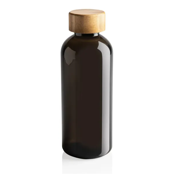  GRS RPET bottle with FSC bamboo lid - XD Collection Black 