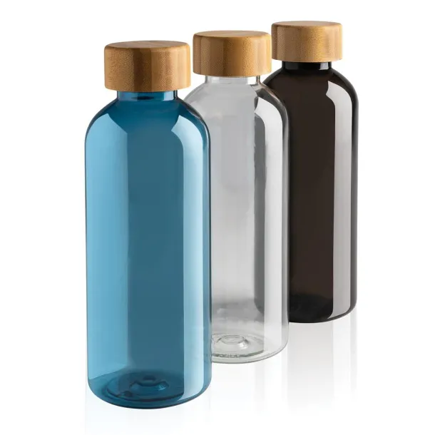  GRS RPET boca s FSC čepom od bambusa, 660ml - XD Collection Crna