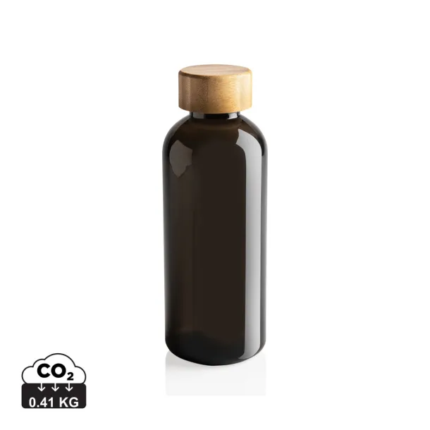  GRS RPET boca s FSC čepom od bambusa, 660ml - XD Collection Crna
