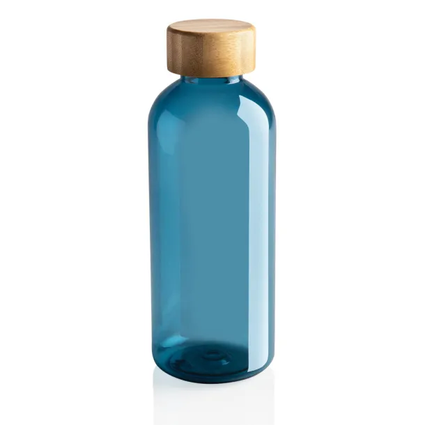  GRS RPET bottle with FSC bamboo lid - XD Collection blue 