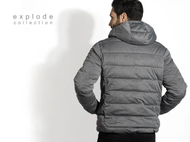 NORD winter jacket with hood - EXPLODE Black