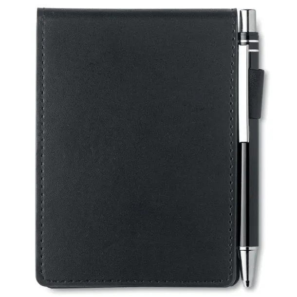 CAM A7 notebook in PU pouch Black