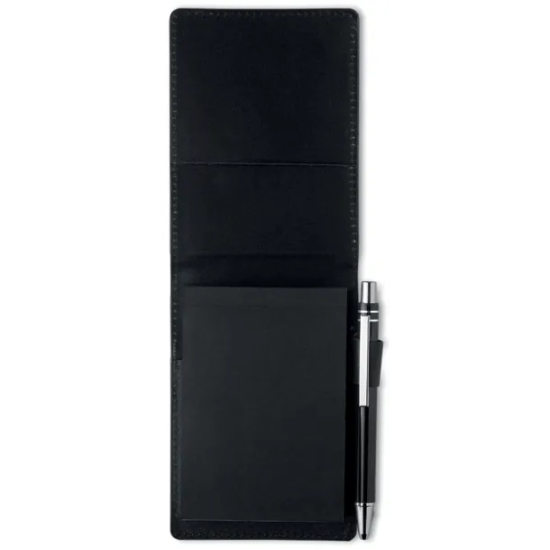 CAM A7 notebook in PU pouch Black