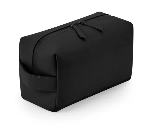  Matte PU Toiletry/Accessory Case - Bagbase Black