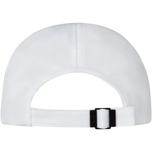 Cerus 6 panel cool fit cap - Elevate Essentials White