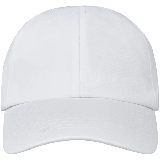 Cerus 6 panel cool fit cap - Elevate Essentials White