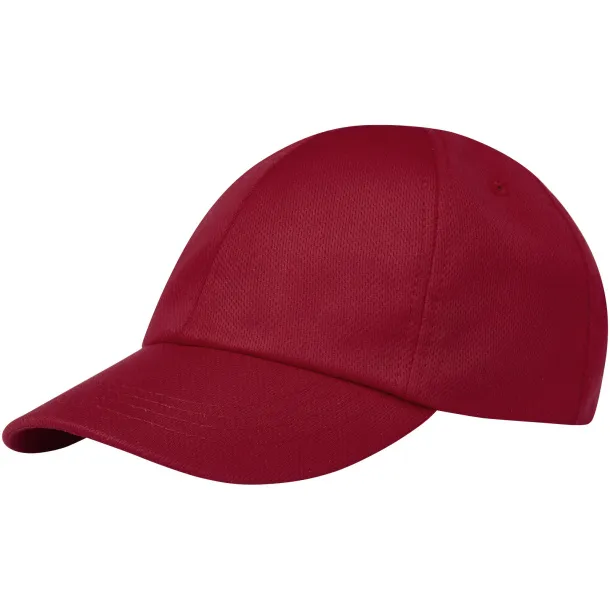 Cerus 6 panel cool fit cap - Elevate Essentials Red