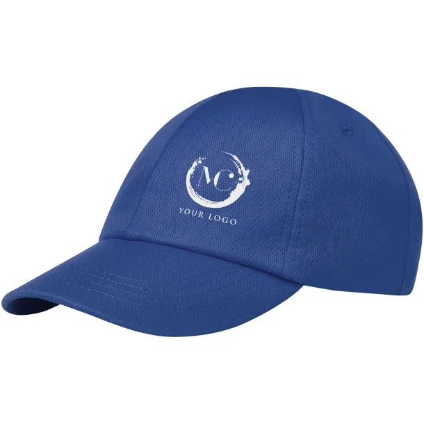 Cerus 6 panel cool fit cap - Elevate Essentials Blue