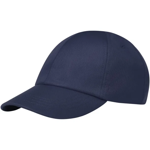 Cerus 6 panel cool fit cap - Elevate Essentials Navy Blue