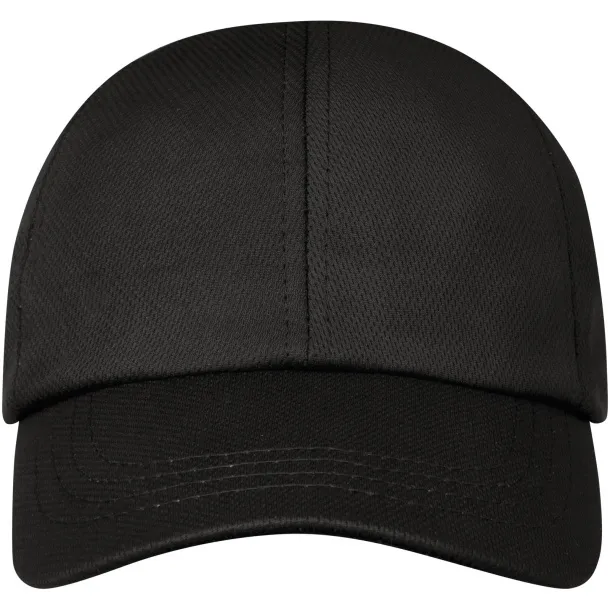Cerus 6 panel cool fit cap - Elevate Essentials Crna