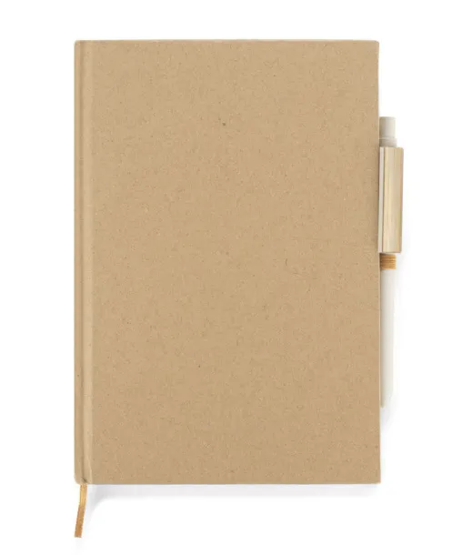 RITTO Notes s kemijskom olovkom, A5 Smeđa