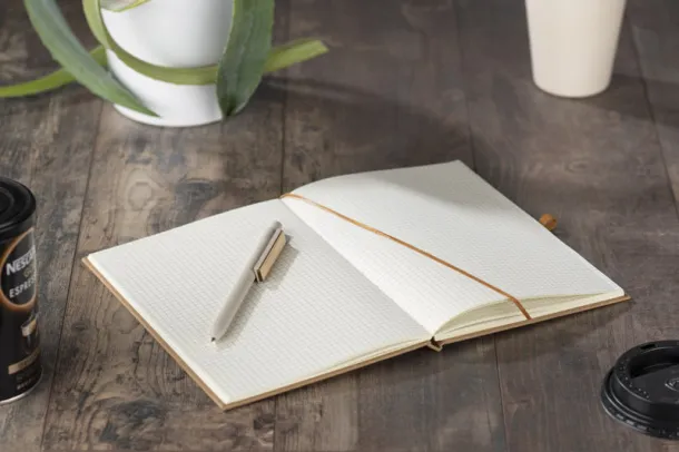 RITTO Notes s kemijskom olovkom, A5 Smeđa