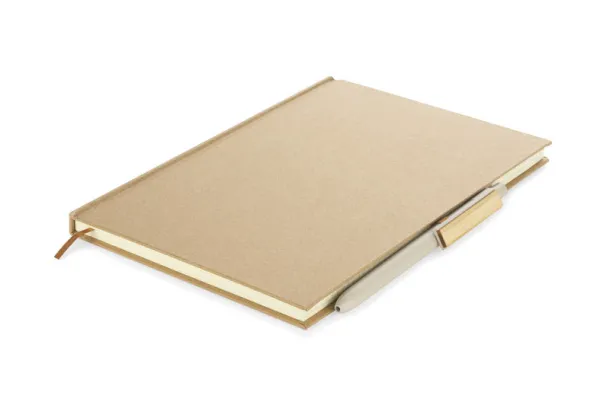 RITTO Notes s kemijskom olovkom, A5 Smeđa
