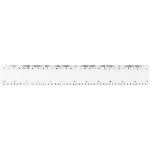 Rothko 30 cm plastic ruler - Unbranded White