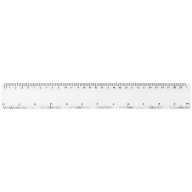 Rothko 30 cm plastic ruler - Unbranded White