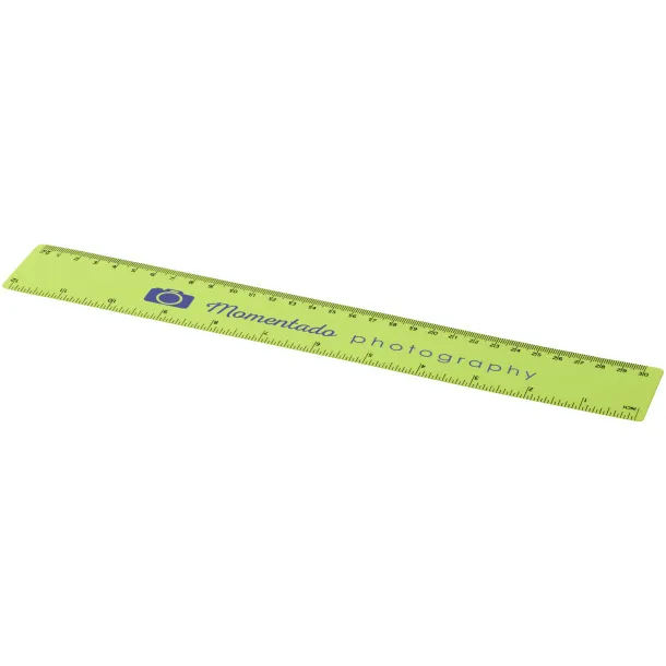 Rothko 30 cm plastic ruler - Unbranded Lime