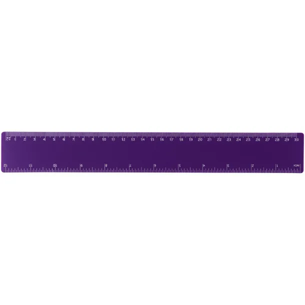 Rothko 30 cm plastic ruler - Unbranded Purple