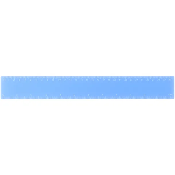 Rothko 30 cm plastic ruler - PF Manufactured Frosted blue