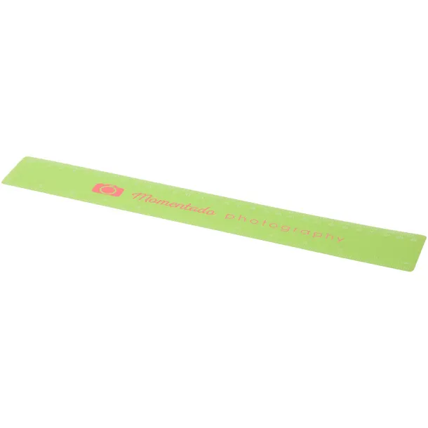 Rothko 30 cm plastic ruler - Unbranded Frosted green