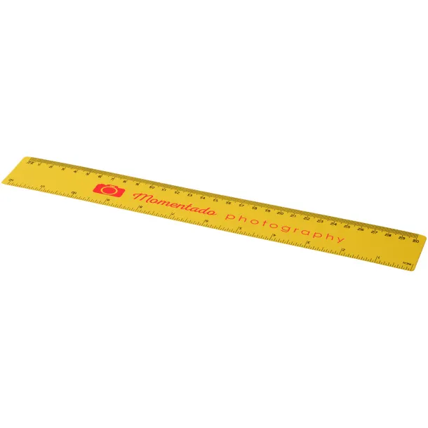 Rothko 30 cm plastic ruler - Unbranded Yellow