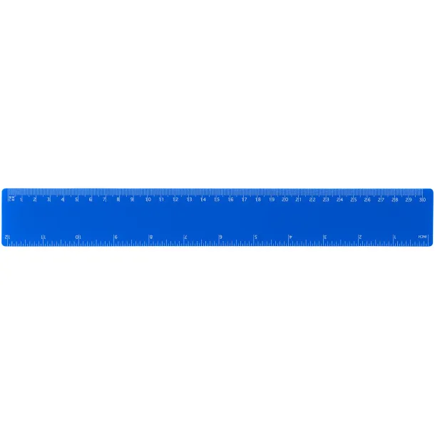 Rothko 30 cm plastic ruler - PF Manufactured Blue