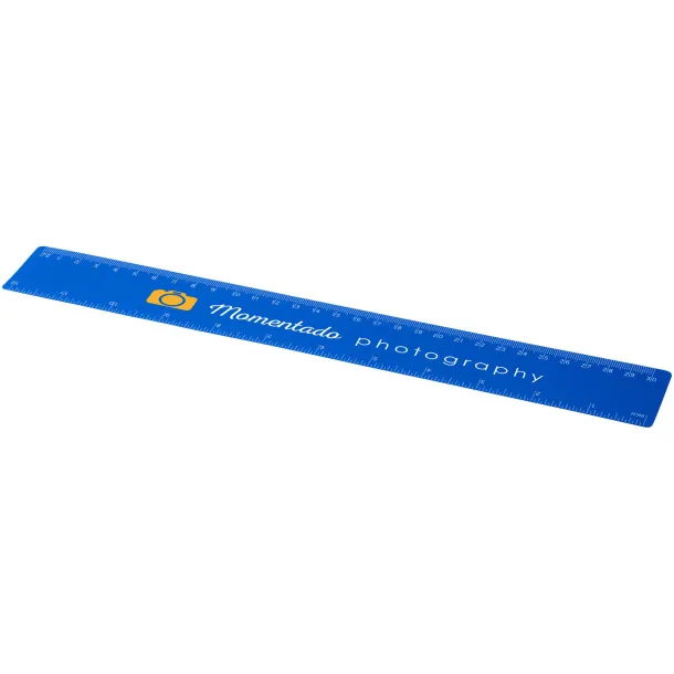 Rothko 30 cm plastic ruler - PF Manufactured Blue