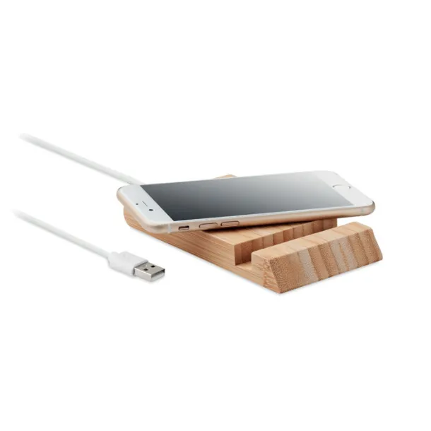 ODOS Bamboo wireless charger 10W Wood