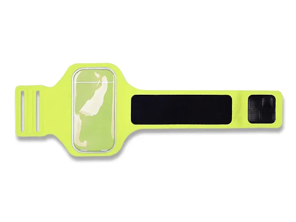 RUN phone armband Neon yellow