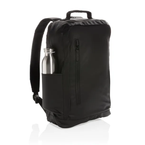  Fashion black 15.6" laptop backpack PVC free - XD Collection Black 