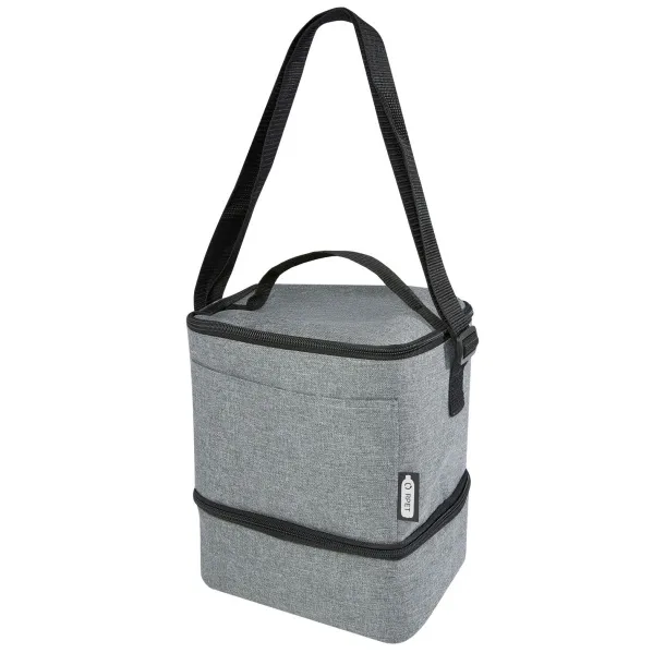 Tundra 9-can RPET lunch cooler bag Heather grey