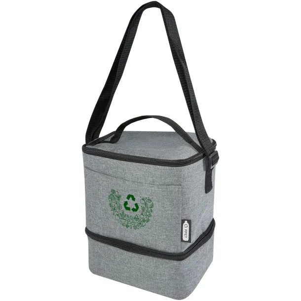 Tundra 9-can RPET lunch cooler bag Heather grey