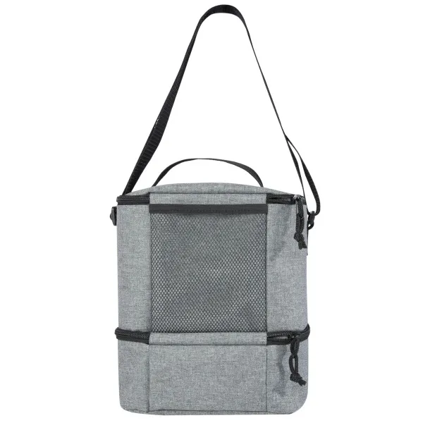 Tundra 9-can RPET lunch cooler bag Heather grey