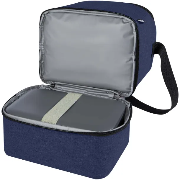 Tundra 9-can RPET lunch cooler bag - Unbranded Navy Blue