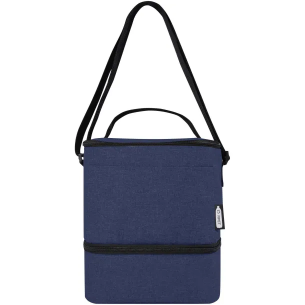 Tundra 9-can RPET lunch cooler bag - Unbranded Navy Blue