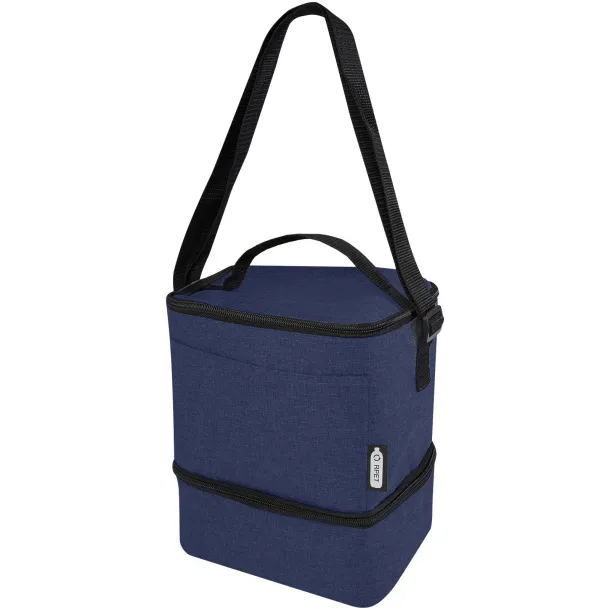 Tundra 9-can RPET lunch cooler bag - Unbranded Navy Blue