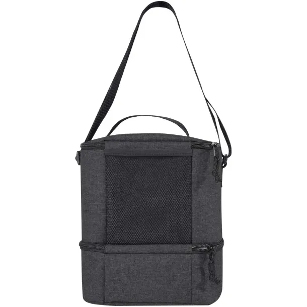 Tundra 9-can RPET lunch cooler bag Heather Charcoal