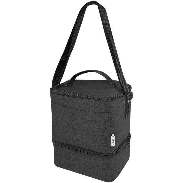 Tundra 9-can RPET lunch cooler bag Heather Charcoal