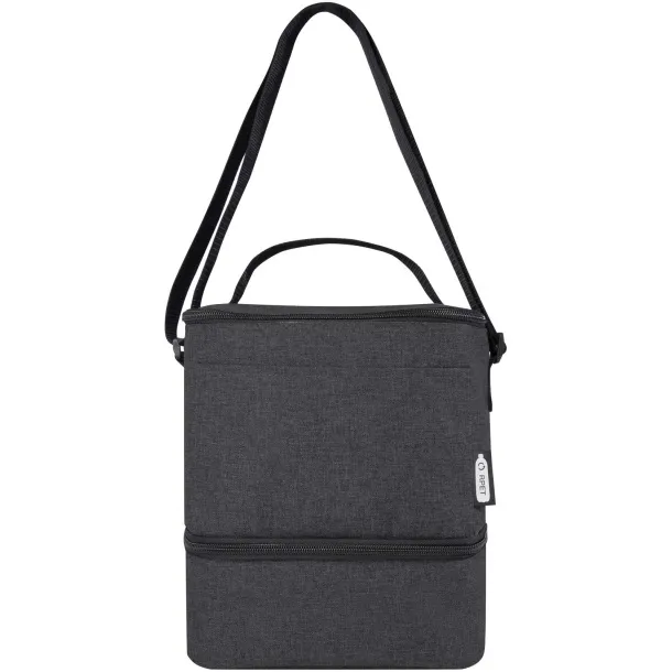 Tundra 9-can RPET lunch cooler bag Heather Charcoal