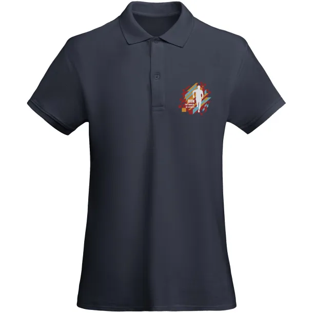 Prince short sleeve women's polo - Roly Navy Blue