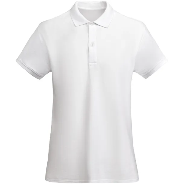 Prince ženska kratka polo majica, 210 g/m² - Roly Bijela