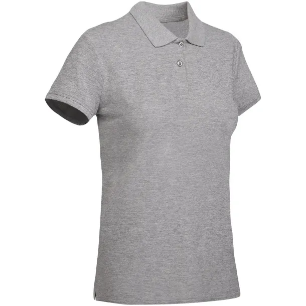 Prince short sleeve women's polo - Roly Marl Grey