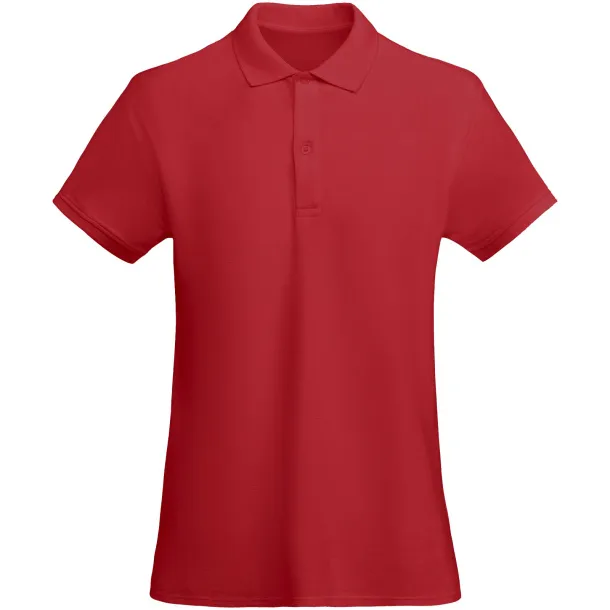 Prince ženska kratka polo majica, 210 g/m² - Roly Crvena