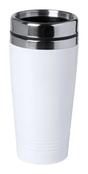 Domex thermo mug White Silver